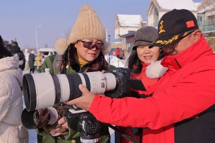 寻影冰雪天鹅 威海生态之旅 “佳能行摄生态中国”守护自然之美