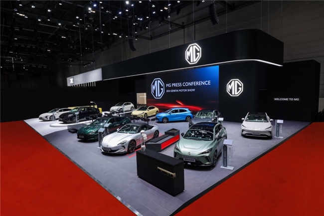 MG闪耀日内瓦车展，展示中国汽车制造业的全球领先地位