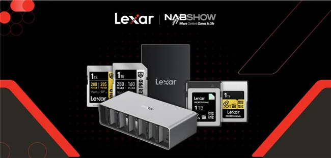 Lexar雷克沙携多款新品亮相NAB 2024展会，技术创新引领影像行业