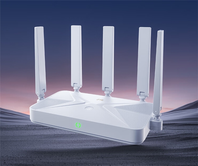 中兴巡天BE5100 Wi-Fi 7路由器上市仅售229元，全GE端口战未来