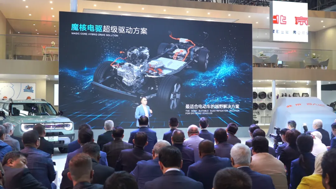 从北京车展看新能源汽车滑腻规画