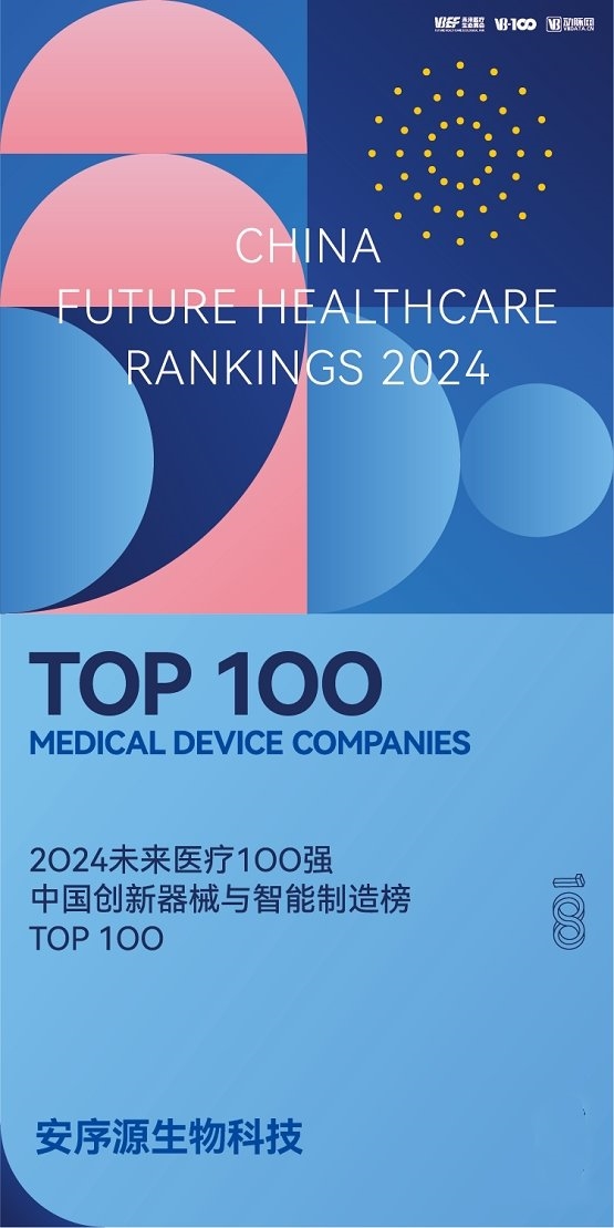 AX荣誉：安序源再度入选未来医疗100强榜单