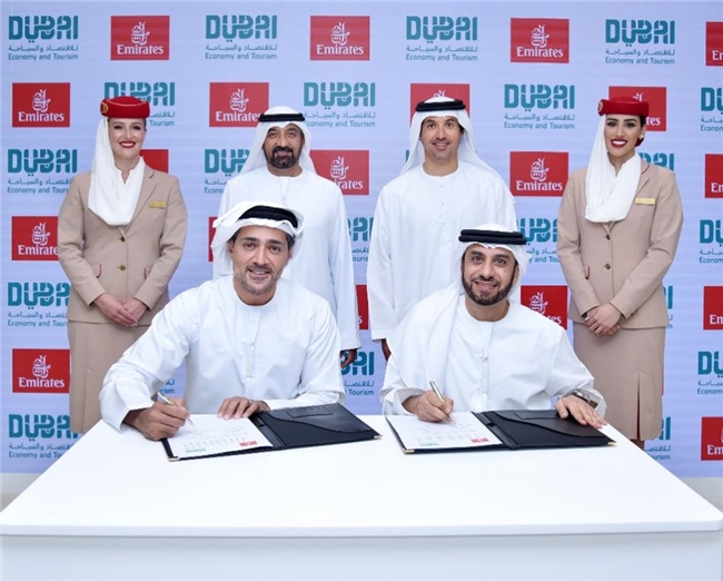 ‘迪拜经济和旅游部与阿联酋航空签署战略合作协议’的缩略图
