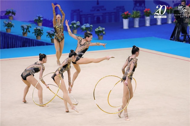​“艺”往无前，逐梦巴黎丨传奇今生为中国国家艺术体操队冲刺巴黎加油助威！