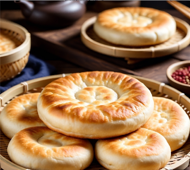 中式饼制作技艺非遗传的汉堡领域应用---汝获至堡的非遗情节