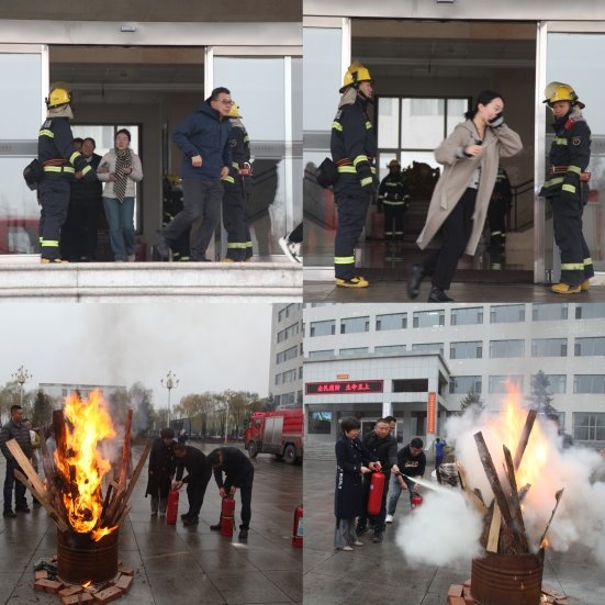 为生命保驾护航  筑牢安全“防火墙”——潞阳李阳煤业积极开展消防实战演练