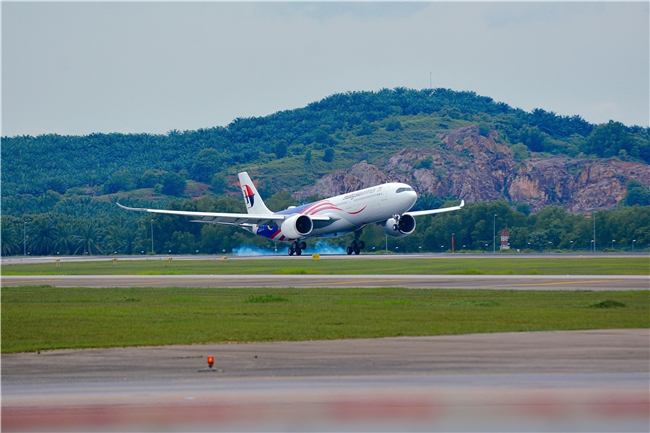 马来西亚国际航空首架 A330neo安全抵达吉隆坡