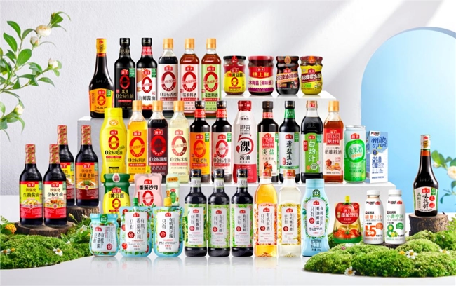 以AI匠心酿造世界级美味海天金标生抽、海天蚝油、海天0添加酱油
