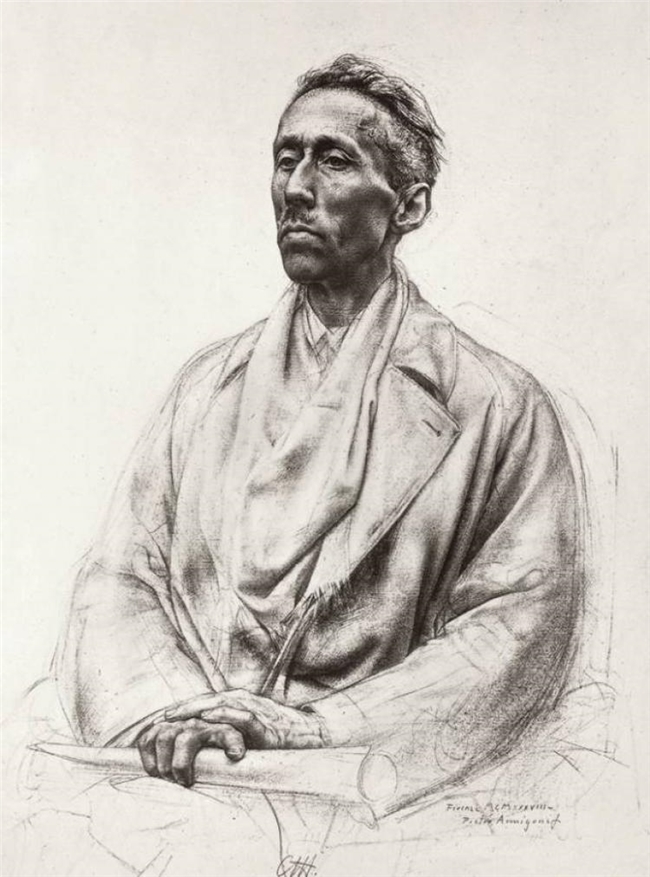 全球绘画大师肖像素描作品精选：跨越时空的笔触与人文镜像
