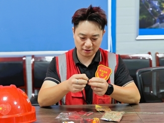 以传统文化为笔,绘就廉洁底色——中建五局三公司会展能源站项目端午“廉”味浓(图2)
