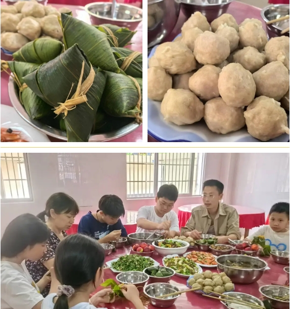 粽香暖校园 温情满心间 #石城县实验学校端午暖心陪餐 #