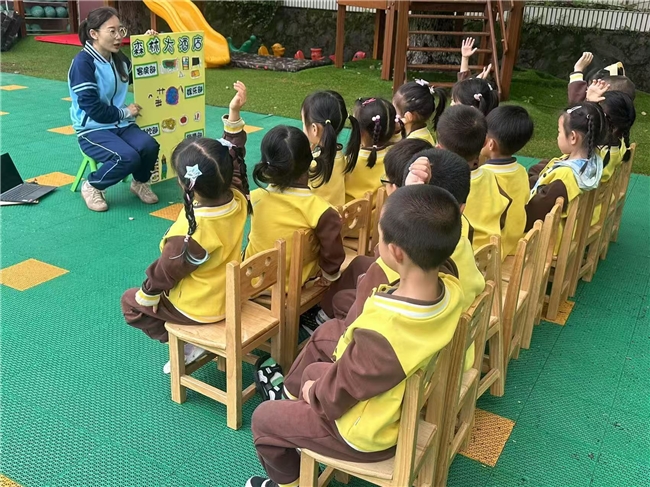 江西农业大学保育院户外自主游戏：《森林酒店奇遇记》