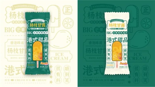 冰淇淋包装设计，当味蕾邂逅夏日美学