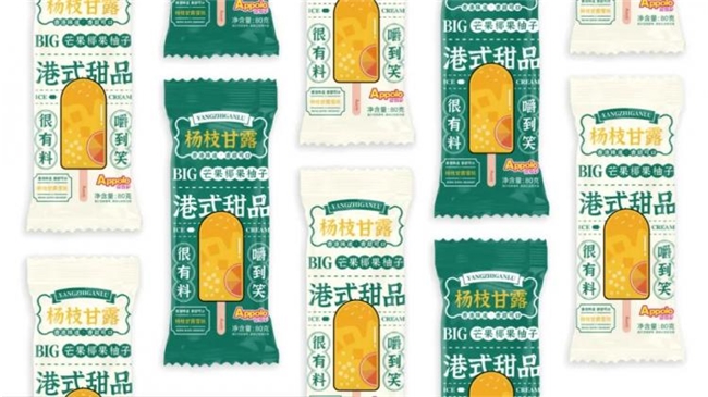 冰淇淋包装设计，当味蕾邂逅夏日美学