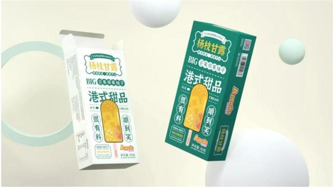 冰淇淋包装设计，当味蕾邂逅夏日美学