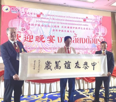 李乘伊院士曼谷论道 百年中医盛典擘画传承新篇