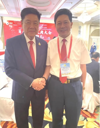 李乘伊院士曼谷论道 百年中医盛典擘画传承新篇
