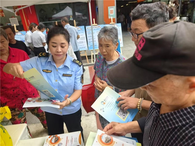 肖家河街道办事处开展“你点我检、服务惠民生”活动(图3)