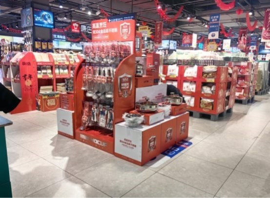 市场地位声明：好厨夫全系列304食品级不锈钢厨具领导品牌