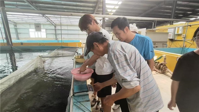 鱼获满仓的背后，有三下乡的技术“密码”塔里木大学 生科学子助力乡村振兴(图2)