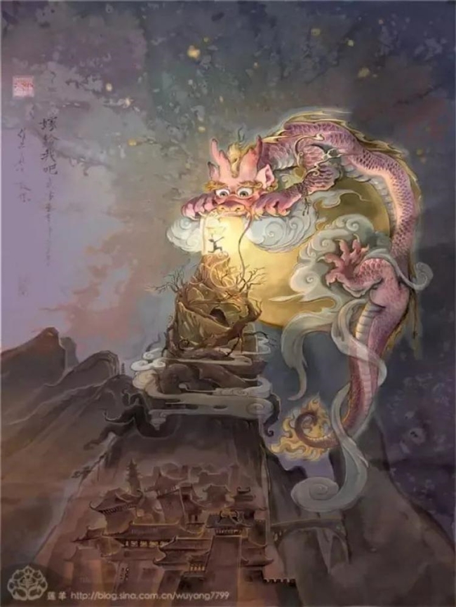 青年艺术家莲羊，以融合之笔，铸东方神龙新象
