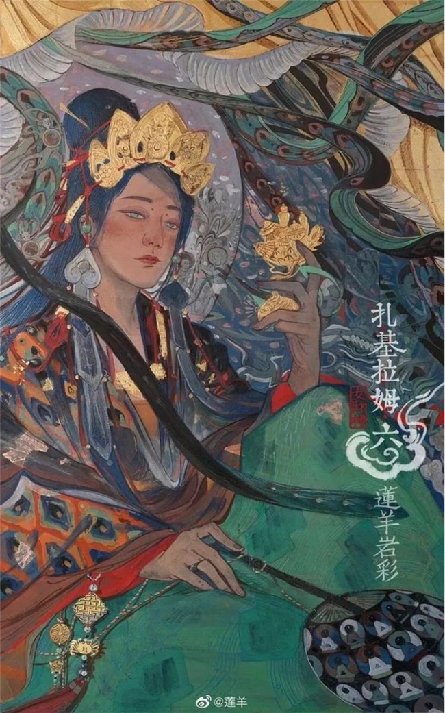 青年艺术家莲羊，以融合之笔，铸东方神龙新象