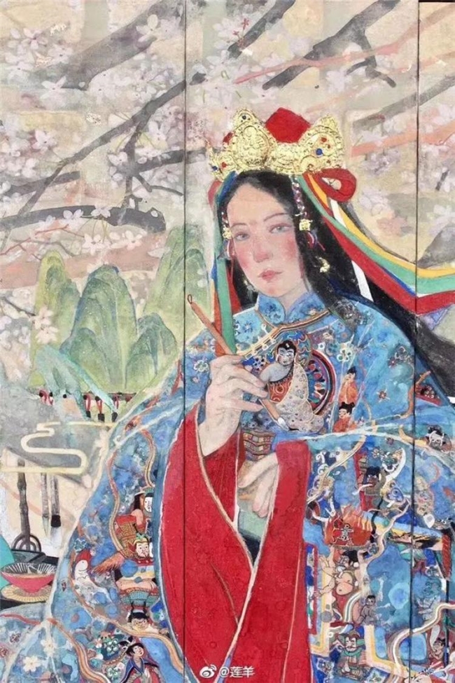 青年艺术家莲羊，以融合之笔，铸东方神龙新象