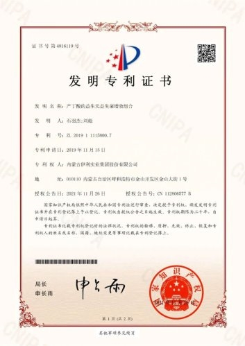 伊利荣获中国专利银奖 持续引领乳业技术创新