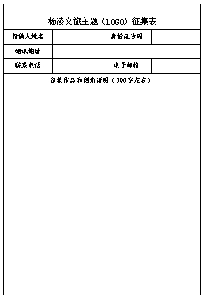杨凌文旅宣传口号、Logo及推荐官征集开始啦