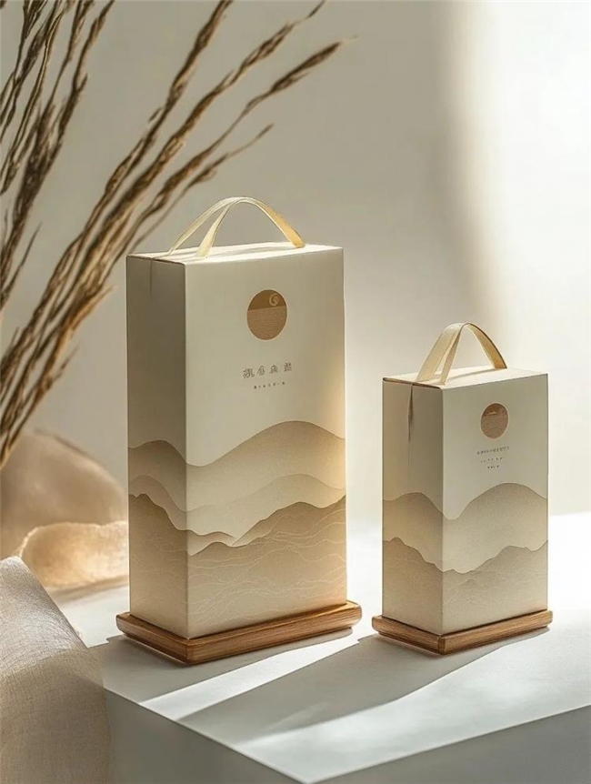简约中国风包装盒设计，传统元素与现代设计的美感交融