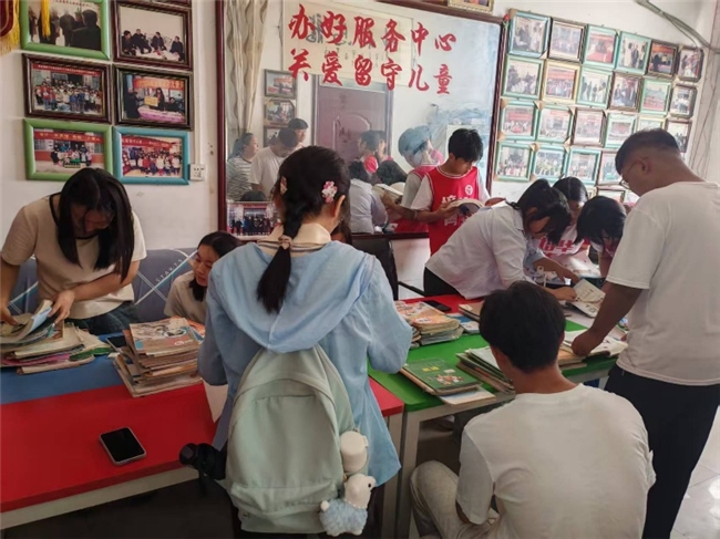 青春助力成长：渭科惠农先锋队乡村留守儿童关爱行动