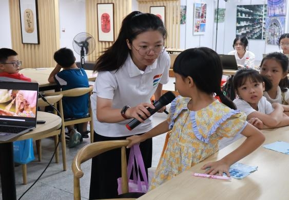 广东科技学院赴石排镇“古韵童行”宣讲突击队“三下乡”社会实践活动——古韵童行护童心，青春筑梦绽芳华(图13)