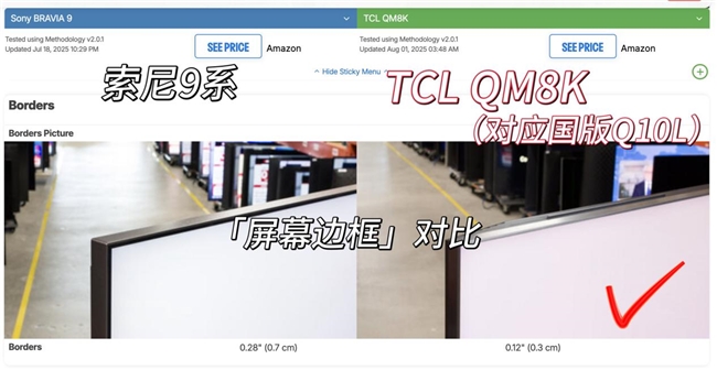 征服Rtings的国产之光！TCL Q10L力压索尼，稳坐Mini LED榜首(图10)