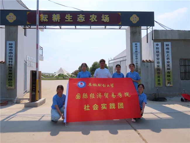 安徽财经大学国贸学院“跟党走就队”解码定庵村振兴新路径