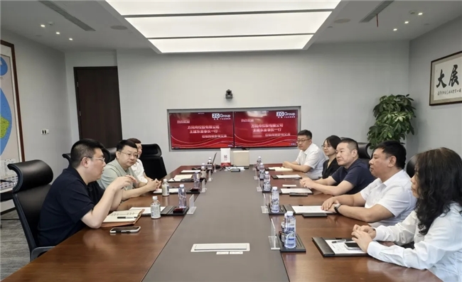 方同舟控股董事长王建东率队访问找钢集团 共商钢铁产业合作新篇