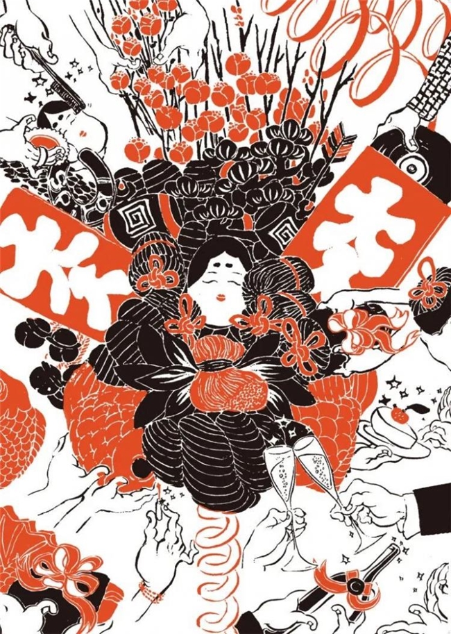 从插画大奖到个人展，栗田有佳以传统与现代交织的视觉语言备受关注
