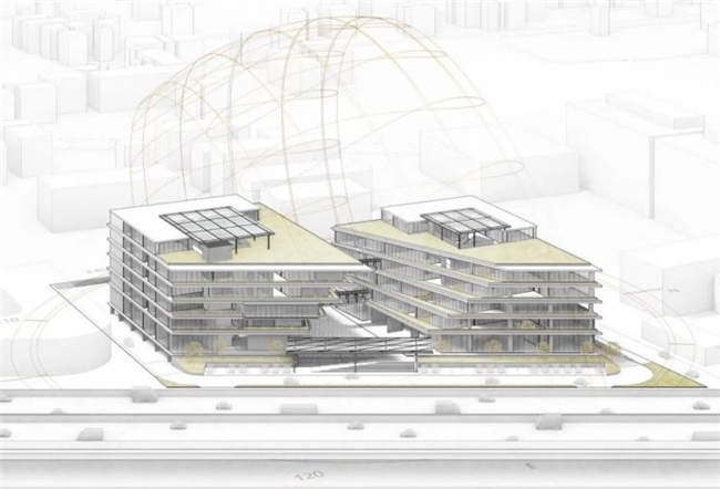 曼谷111号办公绿谷，密集社区中的自然与协作型工作空间设计