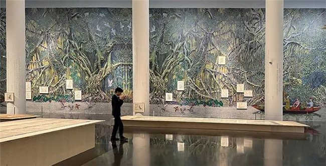 从《森林之歌》到《玉兰花开》，祝大年重彩艺术里的自然生命力