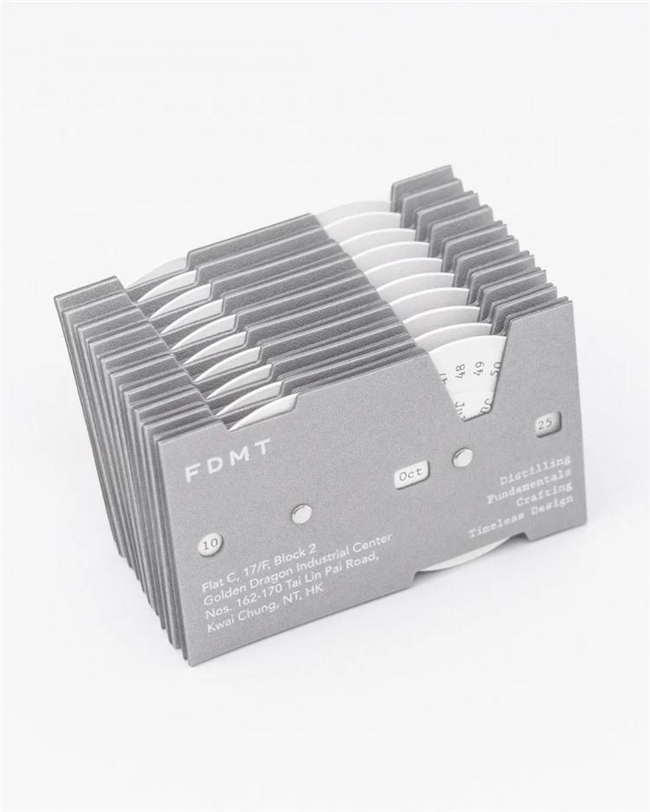 能存 “初遇记忆” 的名片：FDMT 以简约设计传递品牌温度，功能与颜值兼具