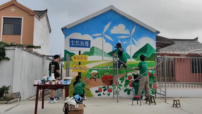 实践总结|秾彩绘荷乡，青春助振兴——园艺学院“秾心绘锦绣，彩墨传乡韵”实践活动圆满收官(图5)