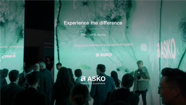 奢品家电ASKO闪耀IFA 2025，品牌升级定义行业新标杆(图1)