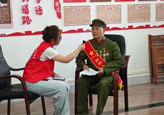 南理学子三下乡：红色传承，寻访老兵