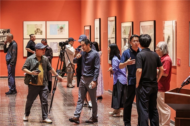2025国家艺术基金“大国能量”主题版画巡展亮相青岛市美术馆
