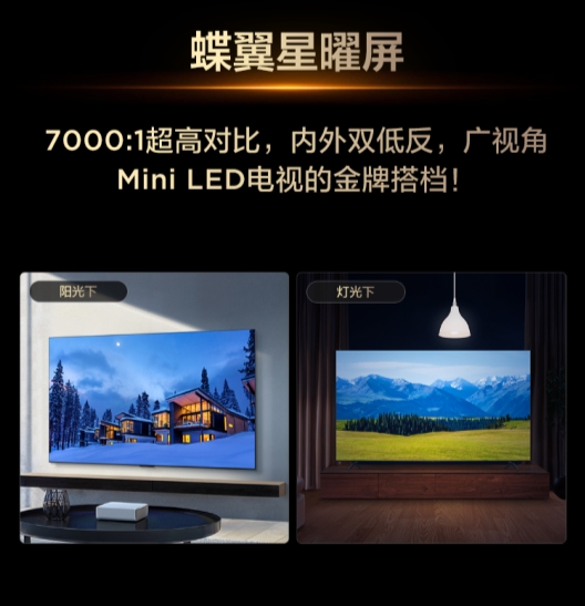 4K＋就能实现全天候舒适观影？我家老电视终于可以退休了(图2)