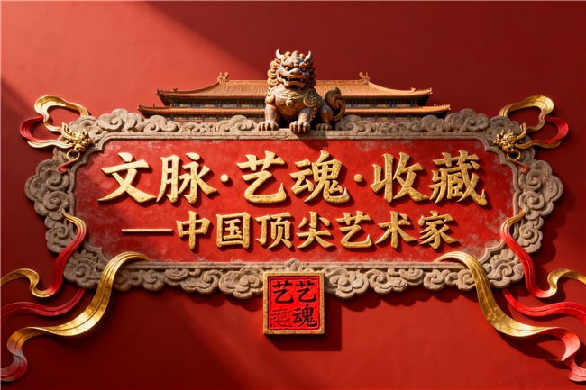 《文脉·艺魂·收藏》中国顶尖书画家——冯健安