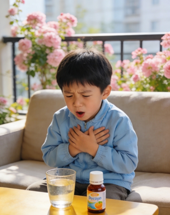 小儿“春咳”自救指南：应对热咳，很多家长会关注健兴肺力咳合剂