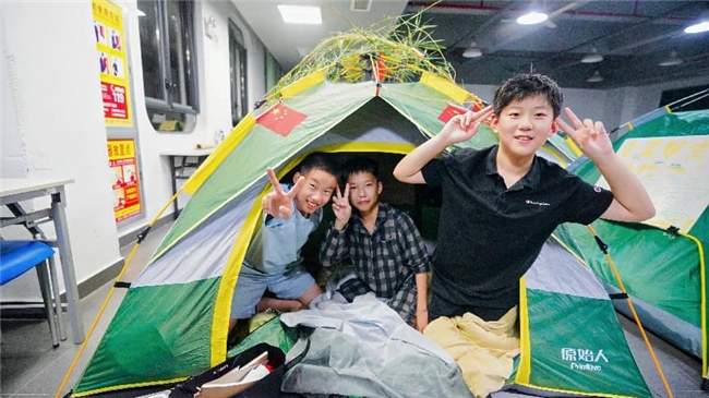 少年接力新长征，杭甬遂少先队主题大露营在洞桥营地举行